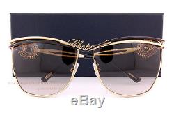 Brand New Chopard Sunglasses SCH B26S 0301 Gold/Gradient Gray For Women