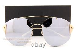 Brand New Christian Dior Sunglasses Dior Stronger 000 DC Gold/Silver Mirror
