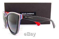Brand New Dolce & Gabbana Sunglasses 4207 2764/T3 BLACK/RED for Women