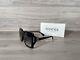 Brand New Gucci Gg 0876 Black & Gold Oversized Sunglasses Ships Now