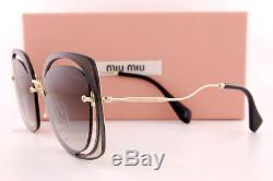 Brand New Miu Miu Sunglasses MU 54SS 1AB 0A7 Black/Grey Gradient For Women