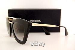 Brand New Prada Sunglasses 09Q 09QS 1AB 0A7 BLACK for Women