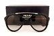 Brand New Prada Sunglasses 12q 12qs 1ab 0a7 Black For Women