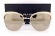 Brand New Prada Sunglasses Pr 51ts Vaq 1c0 Gold/gold Mirrror For Women
