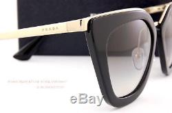 Brand New Prada Sunglasses PR 53SS 1AB 0A7 Black/Gray Gradient Women