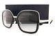 Brand New Prada Sunglasses Pr 57us 1ab 0a7 Black Gold/grey Gradient For Women