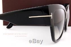 Brand New Tom Ford Sunglasses TF 0371-F 371-F 01B Black/Gray Women