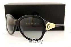 Brand New VERSACE Sunglasses VE 4237B GB1/11 BLACK/GOLD Women 100% Authentic