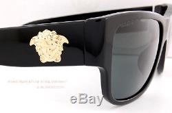 Brand New VERSACE Sunglasses VE 4275 GB1/87 BLACK/GRAY for Men Women Size 58