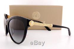 Brand New VERSACE Sunglasses VE 4292 GB1/8G BLACK/GRADIENT GRAY Women