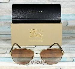 Burberry BE3080-114513 LIGHT GOLD brown gradient 59 mm Women's Sunglasses