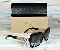 Burberry BE4160-34338G BLACK grey gradient 58 mm Women's Sunglasses