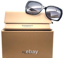Burberry BE4160 34338G Black/Grey Gradient Square Women's Sunglasses