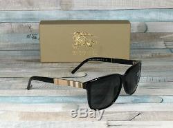 Burberry BE4181-300187 BLACK grey 58 mm Men's Sunglasses