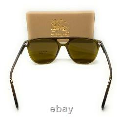 Burberry BE4302 335673 Olive Green Brown Lens Women Sunglasses 56mm