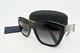 Burberry B 4261 3757/8g New Black/ Gray Gradient Sunglasses 57mm With Case