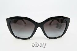 Burberry B 4261 3757/8G New Black/ Gray Gradient Sunglasses 57mm with case