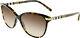 Burberry Women's Gradient Be4216-300213-57 Brown Oval Sunglasses