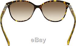 Burberry Women's Gradient BE4216-300213-57 Brown Oval Sunglasses