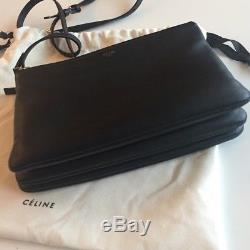 CELINE Black Trio Bag Authentic original retail price 1100