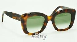 CELINE CL41439/F/S 05-XM Sunglasses Tortoise Frame Gray Lens 49-24-150 DEMO