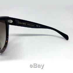 CELINE CL 41026/S FU5/51 Sunglasses Shadow Ladies Black Tortoise Havana Woman