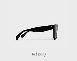 CELINE Cat Eye S004 Acete Black Sunglasses with Polarized Lenses