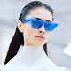Celine Edge Cl 41468/s Geg Tr Blue Bluet Grey Lens Women Sunglasses 51mm Small