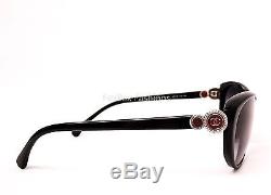 CHANEL 5190 501/3C Collection Bouton Sunglasses Black & Red- LIMITED EDITION