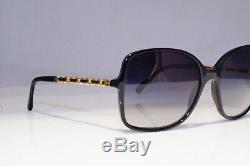 CHANEL Womens Designer Sunglasses Black Butterfly LEATHER CHAIN 5210 5013C 19551