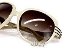 CHRISTIAN DIOR Women's White'Zerline' Oversized Sunglasses 141435