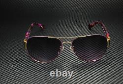 COACH HC7059 924890 Purple Gold Pilot Women's 58 mm Sunglasses