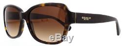 COACH Sunglasses HC8160 L145 512013 Dark Tortoise 56MM