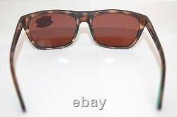 COSTA DEL MAR CHEECA POLARIZED sunglasses Shadow Tortoise WithGreen Mirror 580G
