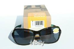 COSTA DEL MAR Kare 580P POLARIZED Sunglasses Womens Shiny Kiwi Tortoise/Gray NEW
