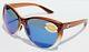 Costa Del Mar La Mar 580p Polarized Sunglasses Womens Wood Fade/blue Mirror New