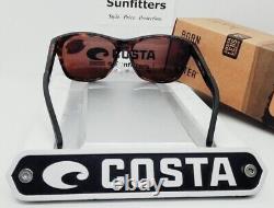 COSTA DEL MAR tortoise/green mirror VELA polarized 580G sunglasses NEW IN BOX