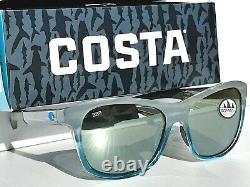 COSTA Del Mar VELA Ocearch Coastal Fade POL Gray Silver 580G Sunglass VLA 275