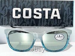 COSTA Del Mar VELA Ocearch Coastal Fade POL Gray Silver 580G Sunglass VLA 275