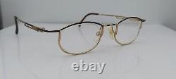 Cazal 779 Gold Oval Metal Sunglasses Germany Frames Only