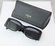 Celine Cl40282u 01 53mm Square Black Oversized Sunglasses With Grey Lens