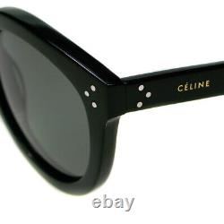 Celine Polarised Preppy Black Ladies Sunglasses CL41801/S 807