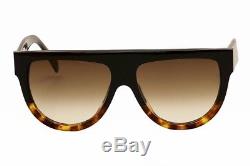 Celine Women's 41026S 41026/S FU55I Black/Havana Sunglasses 58mm