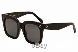 Celine Women's 41076S 41076/S 807BN Black/Gray Fashion Sunglasses 51mm