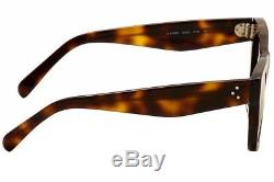 Celine Women's CL 41089S 41089/S AEA/Z3 Havana/Black Fashion Sunglasses 47mm