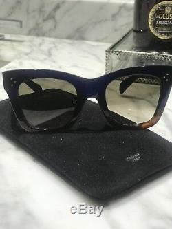 Celine Women's CL 41098FS 50 mm Blue/Tortoise/Havana Sunglasses