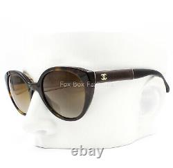 Chanel 5252Q 714/S9 Sunglasses Brown Tortoise / Brown Polarized
