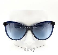 Chanel 5281Q 503/S2 Sunglasses Dark Crystal Blue withLeather Bow