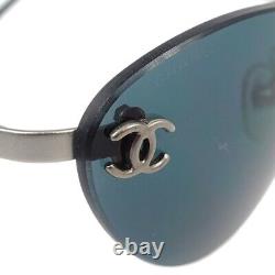 Chanel Black Sunglasses Eyewear Small good 4003 C103/71 53? 19 130 132966