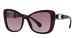 Chanel Ch 5445h 1673s1 Burgundy / Pink Gradient Butterfly Pearl Logo Sunglasses
